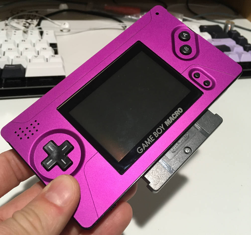 The completed Game Boy Macro